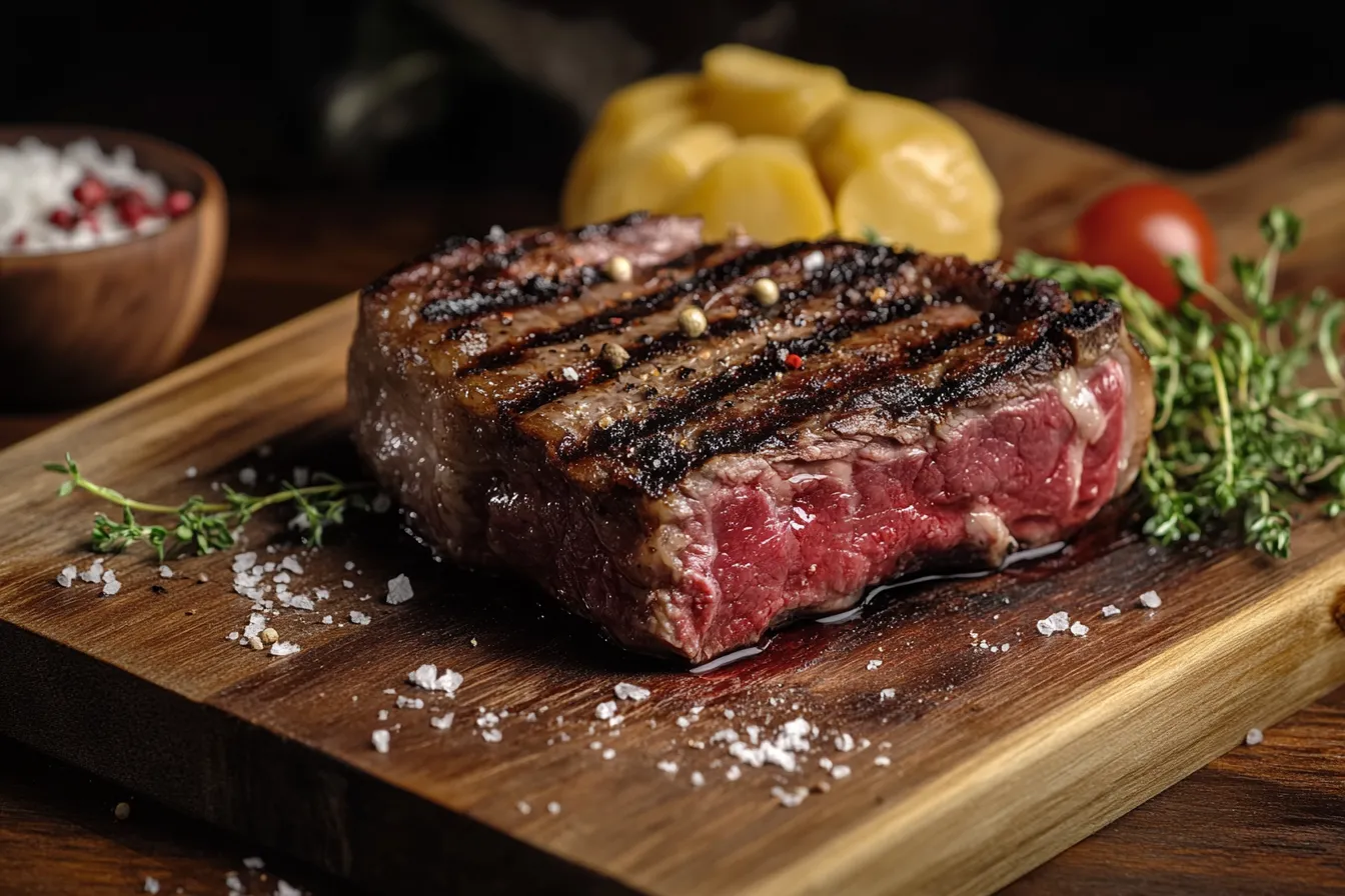 Traditionelles südamerikanisches Asado mit verschiedenen Fleischstücken auf Holzkohlegrill