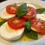 Caprese-Salat mit Mozzarella di Bufala