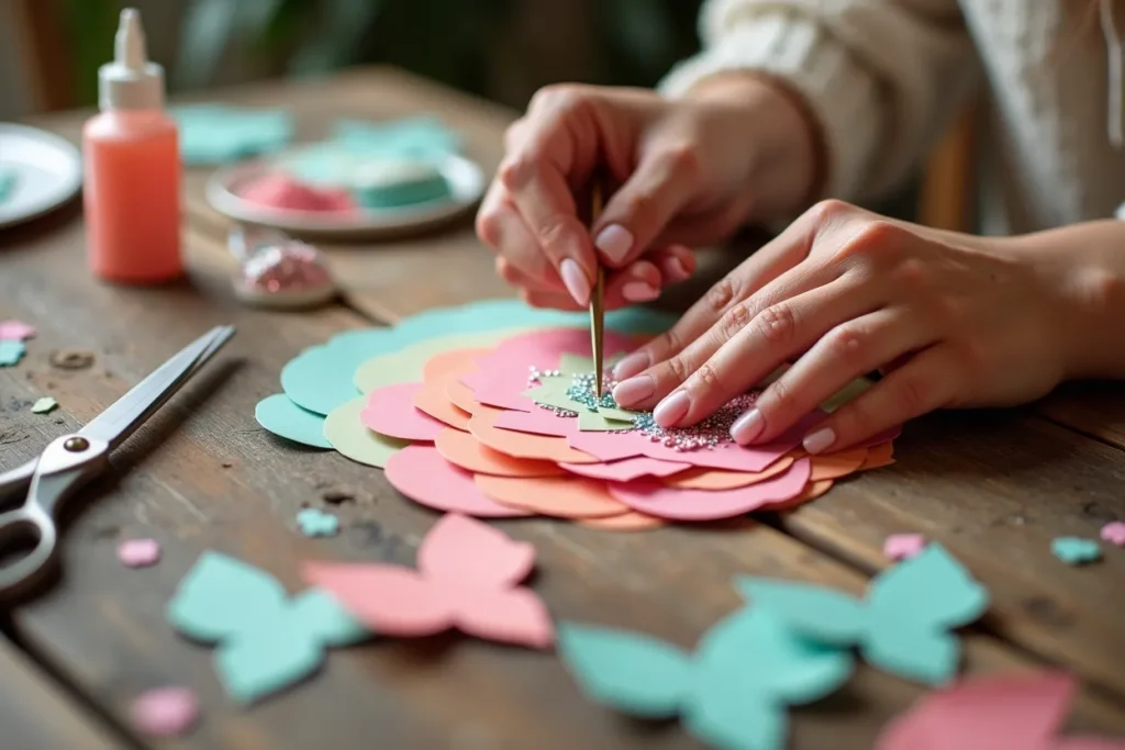 Bastelanleitung für Cake Topper