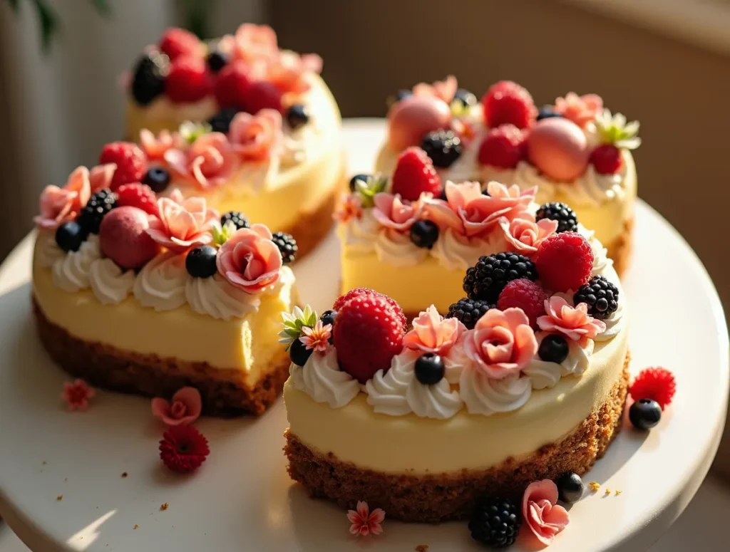 Zahlenkuchen zum Geburtstag mit Creme und Deko