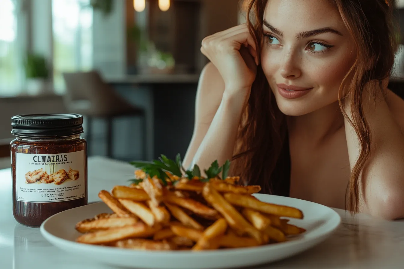 Golden fries cooked in beef tallow