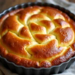 Zimtschneckenkuchen frisch gebacken in Springform