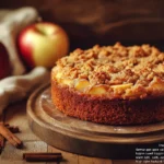 Klassischer Apfelkuchen frisch aus dem Ofen