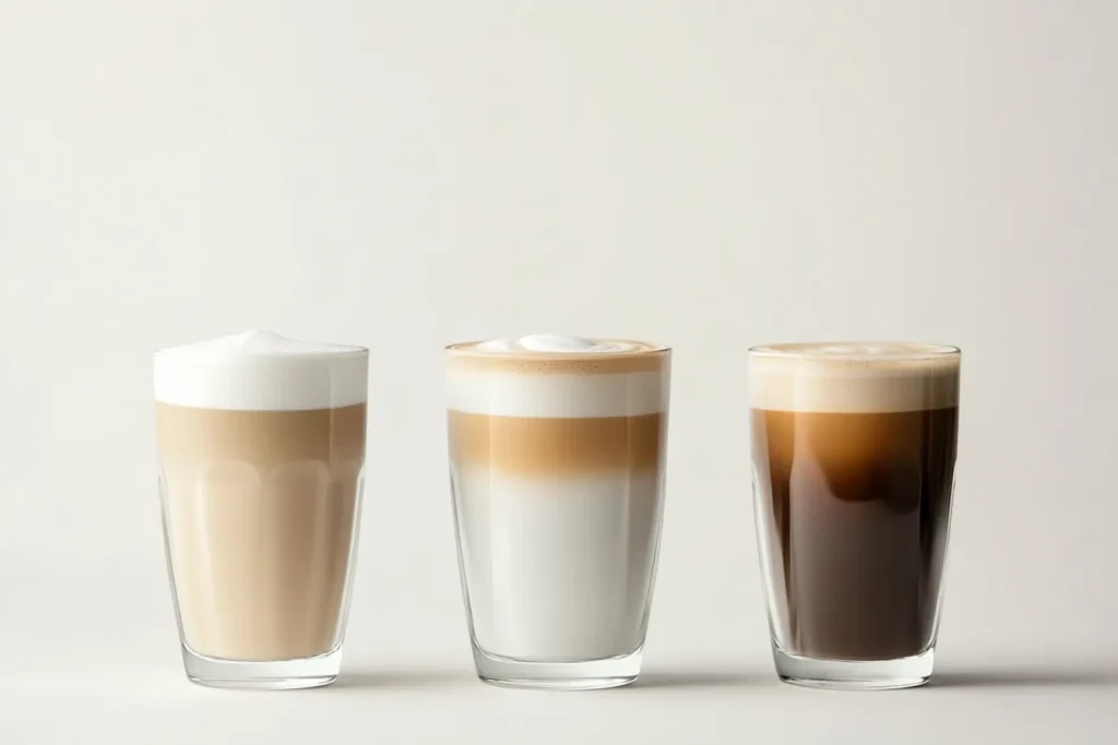 Kalorientabelle für Kaffeespezialitäten